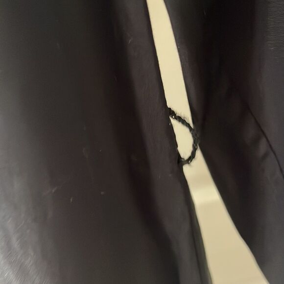 🇨🇦🎀 Judith & Charles black v neck sheath dress 3/4 sleeves 2 - Picture 10 of 16